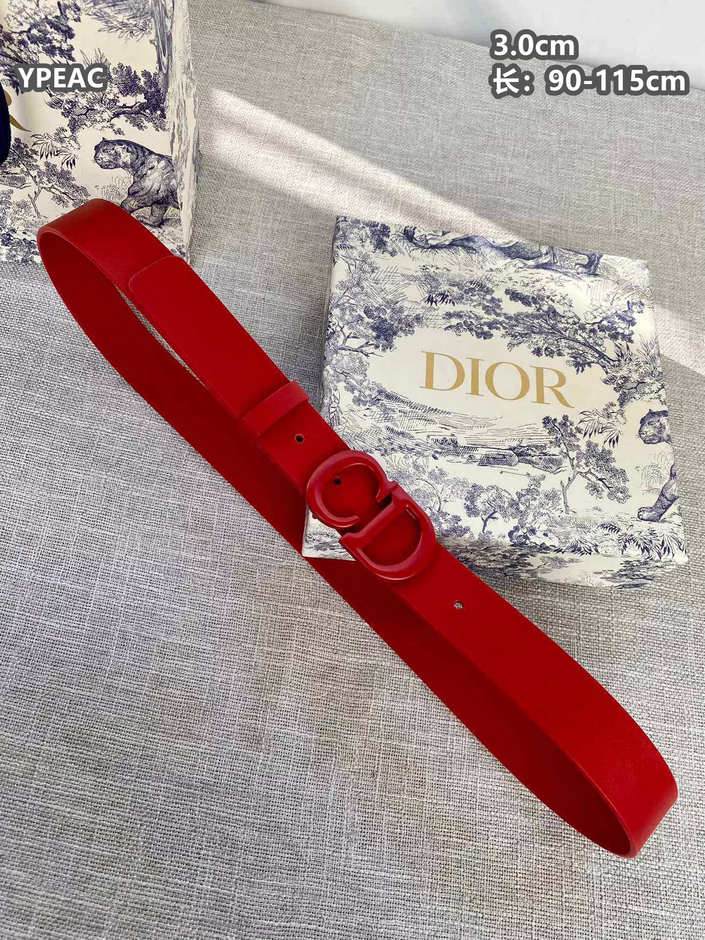 Lightweight 5950 Christian Dior AAA Quality Belts For Women