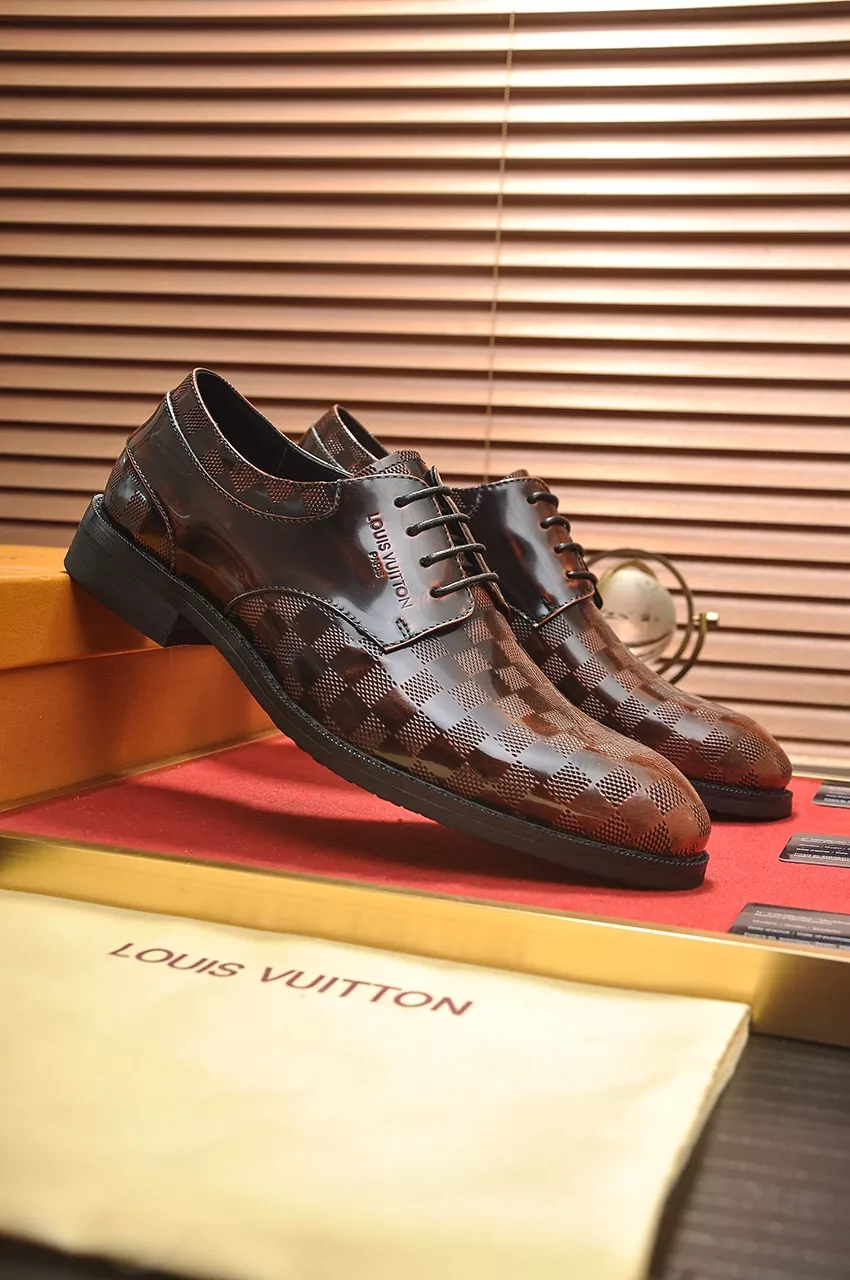 Lightweight 5974 Louis Vuitton LV Oxfords Shoes For Men