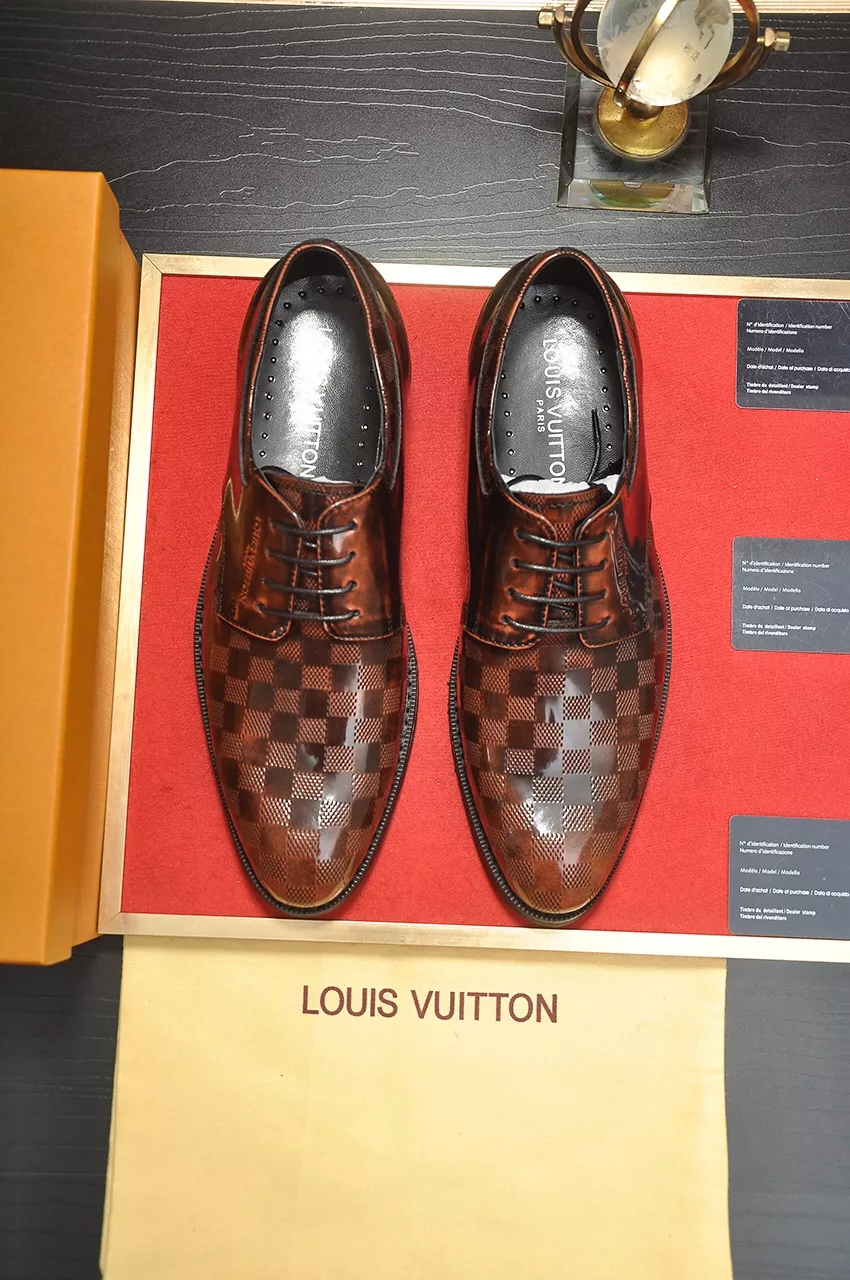 Lightweight 5974 Louis Vuitton LV Oxfords Shoes For Men