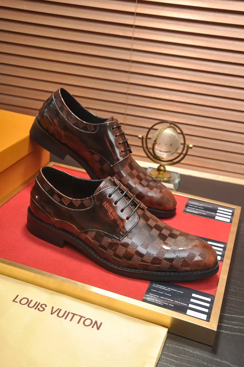 Lightweight 5974 Louis Vuitton LV Oxfords Shoes For Men