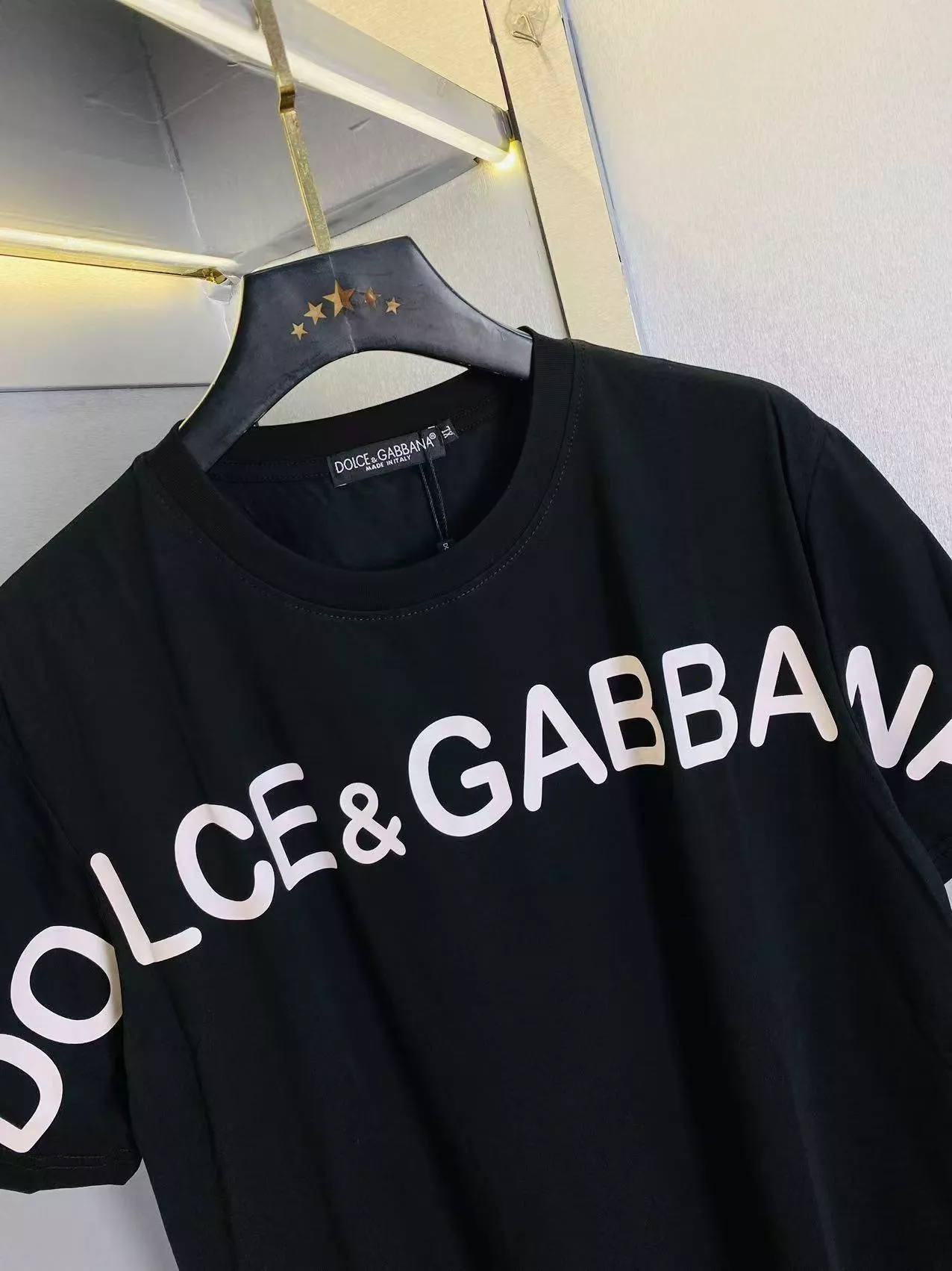 Lightweight 6066 Dolce & Gabbana D&G T-Shirts Short Sleeved For Men