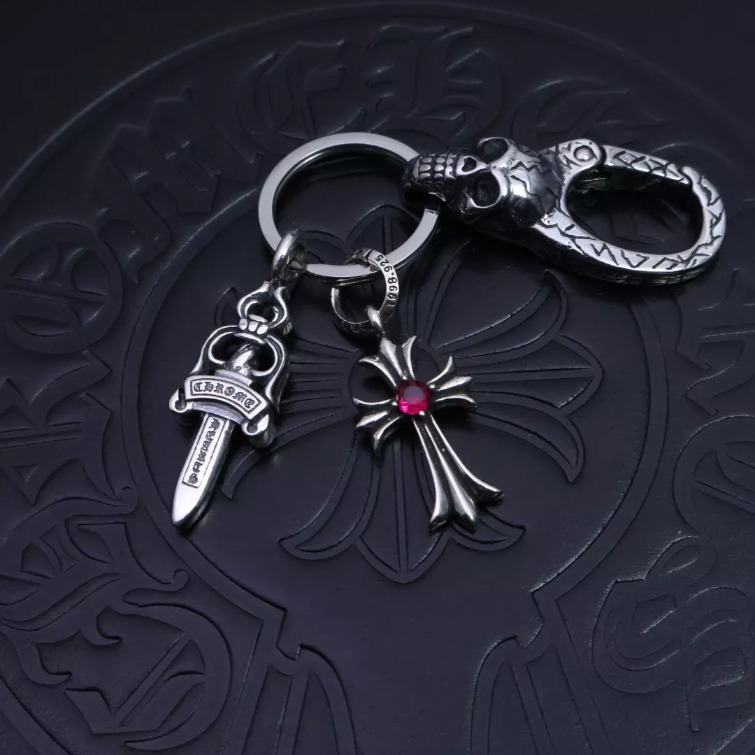 Lightweight 6127 Chrome Hearts Key Holder And Bag Buckle