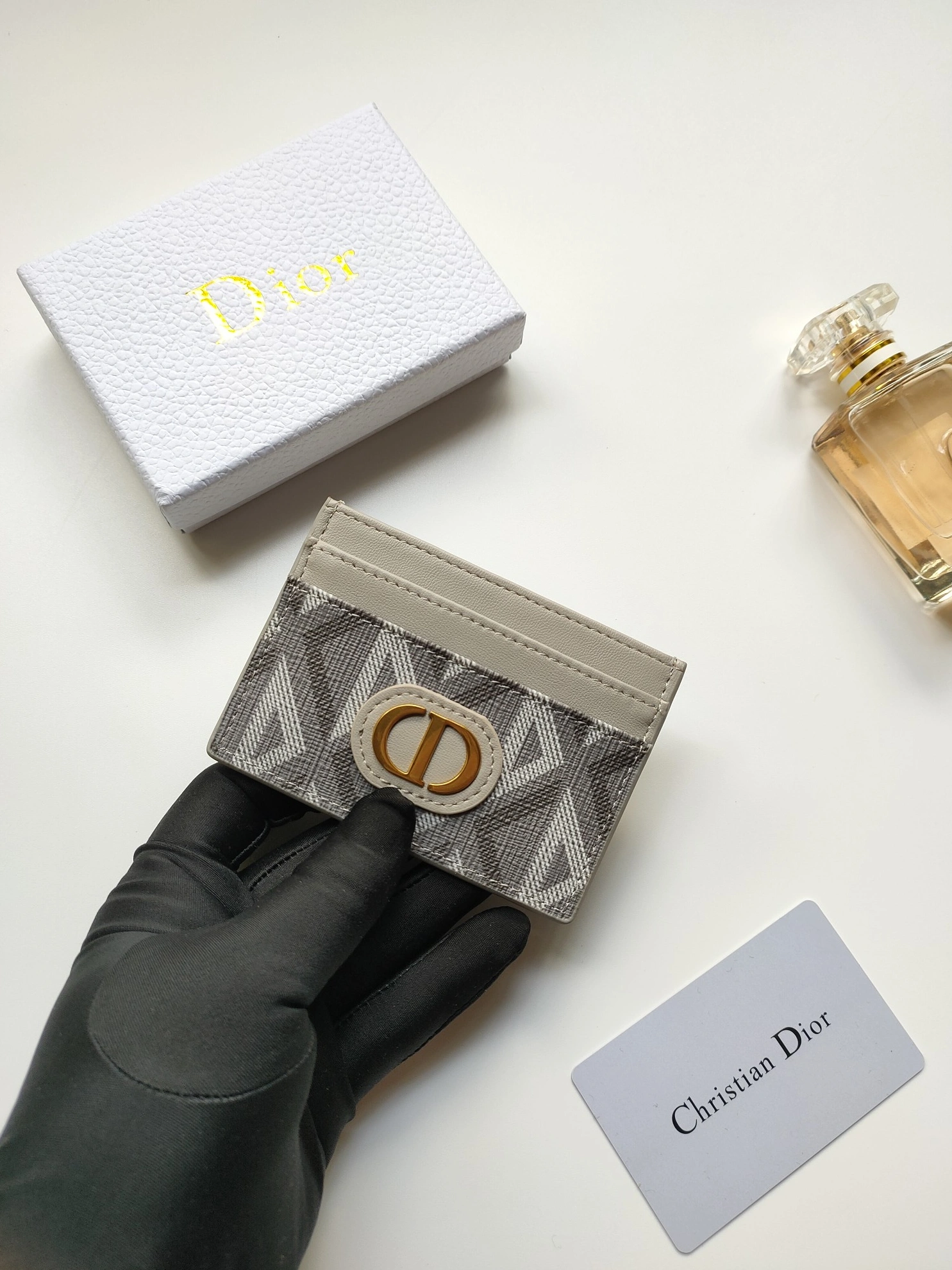 Lightweight 6212 Christian Dior AAA Quality Card Case For Unisex