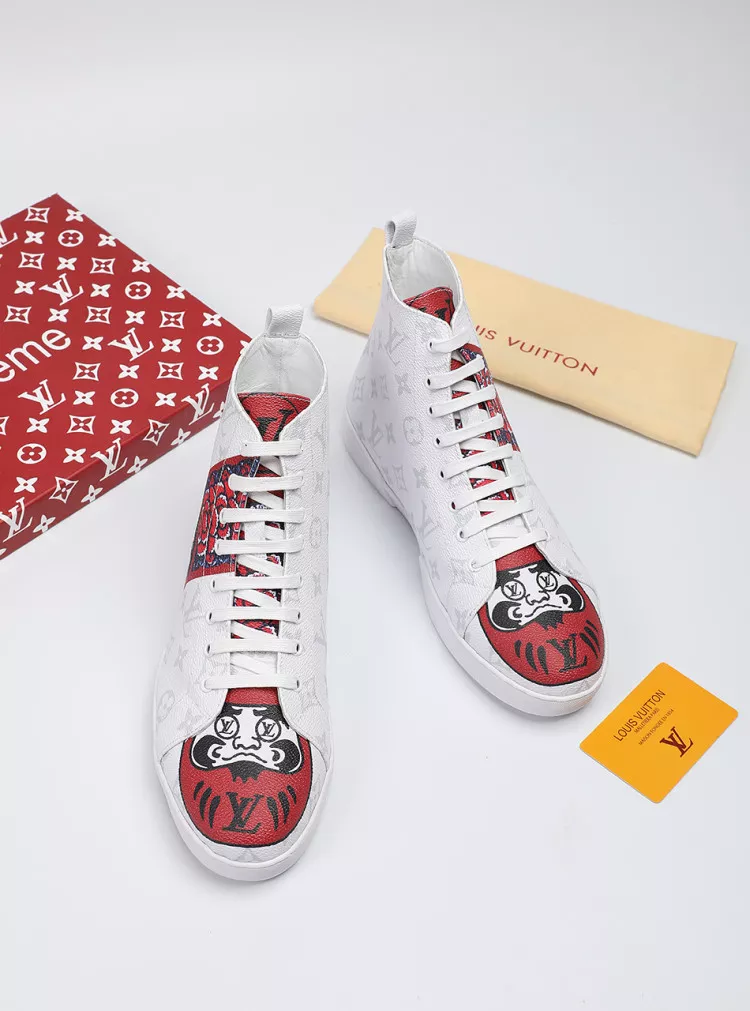 Lightweight 6395 Louis Vuitton High Tops Shoes For Men