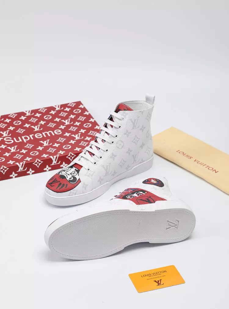 Lightweight 6395 Louis Vuitton High Tops Shoes For Men