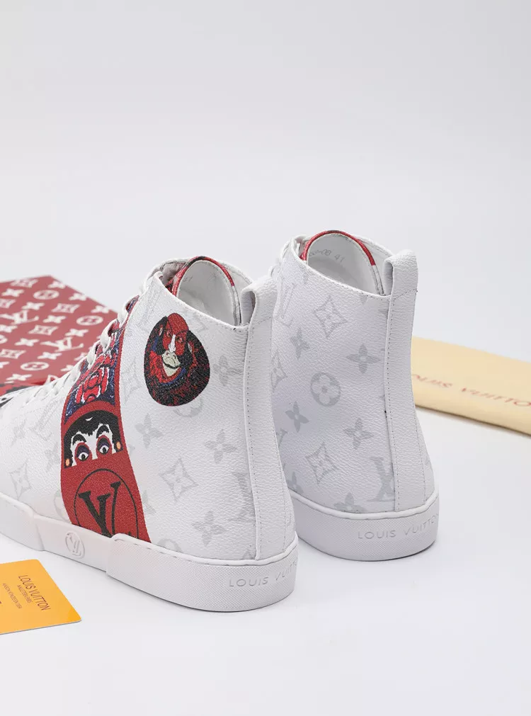 Lightweight 6395 Louis Vuitton High Tops Shoes For Men