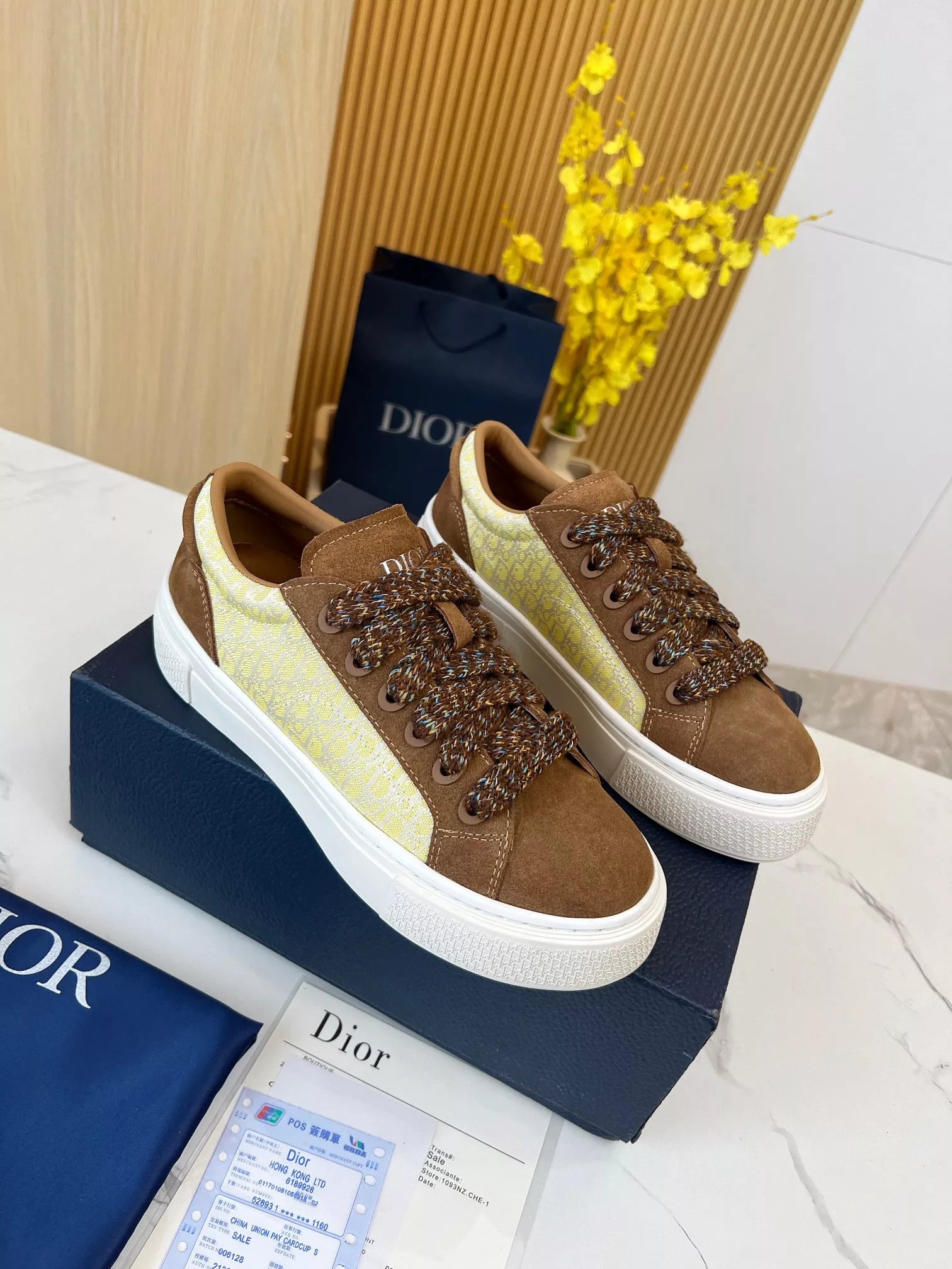 Lightweight 6599 Christian Dior Casual Shoes For Men