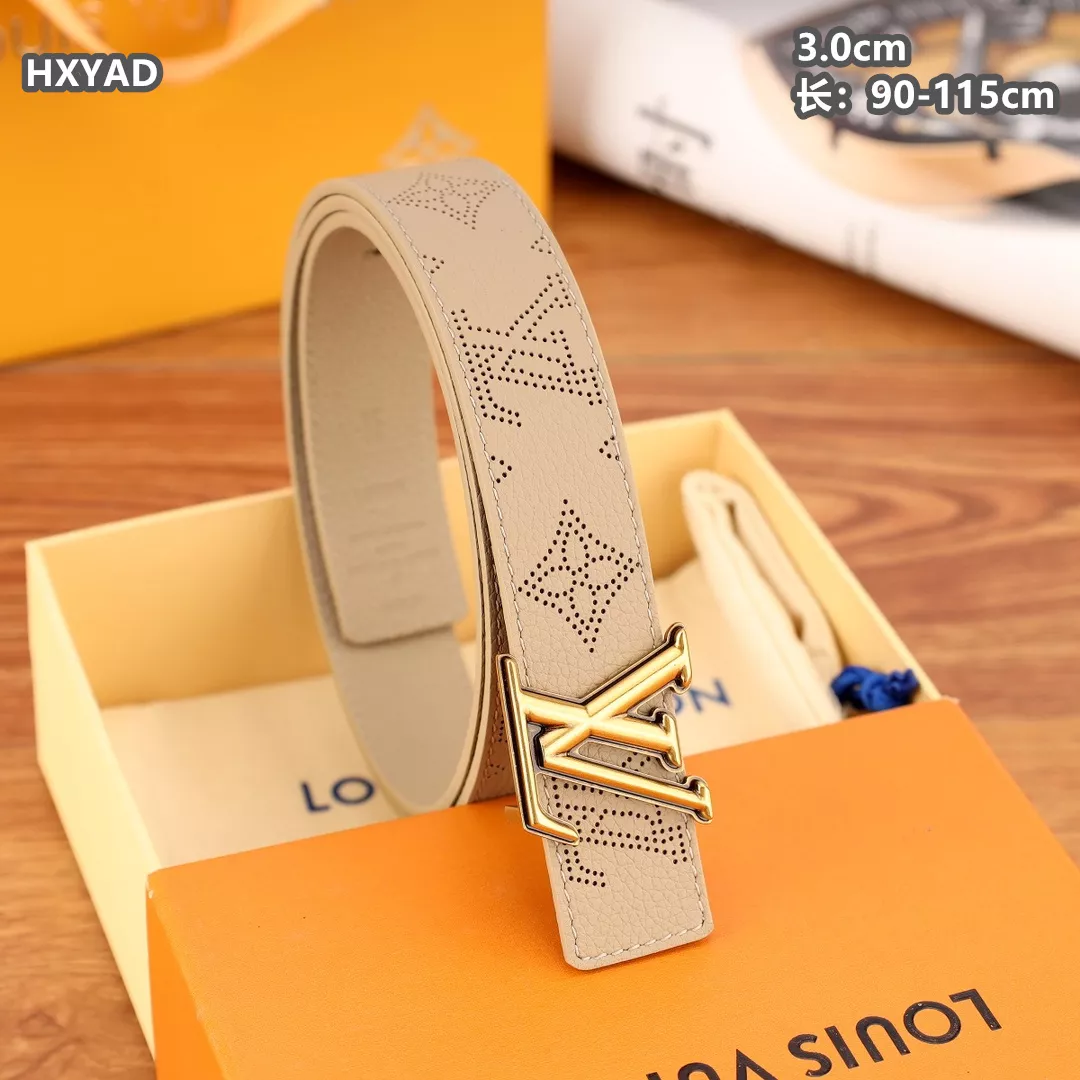 Lightweight 6633 Louis Vuitton AAA Quality Belts For Women