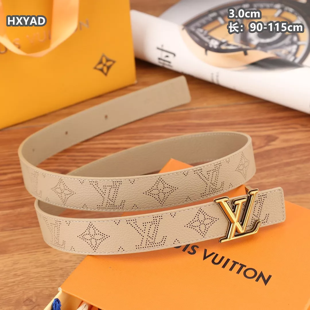 Lightweight 6633 Louis Vuitton AAA Quality Belts For Women