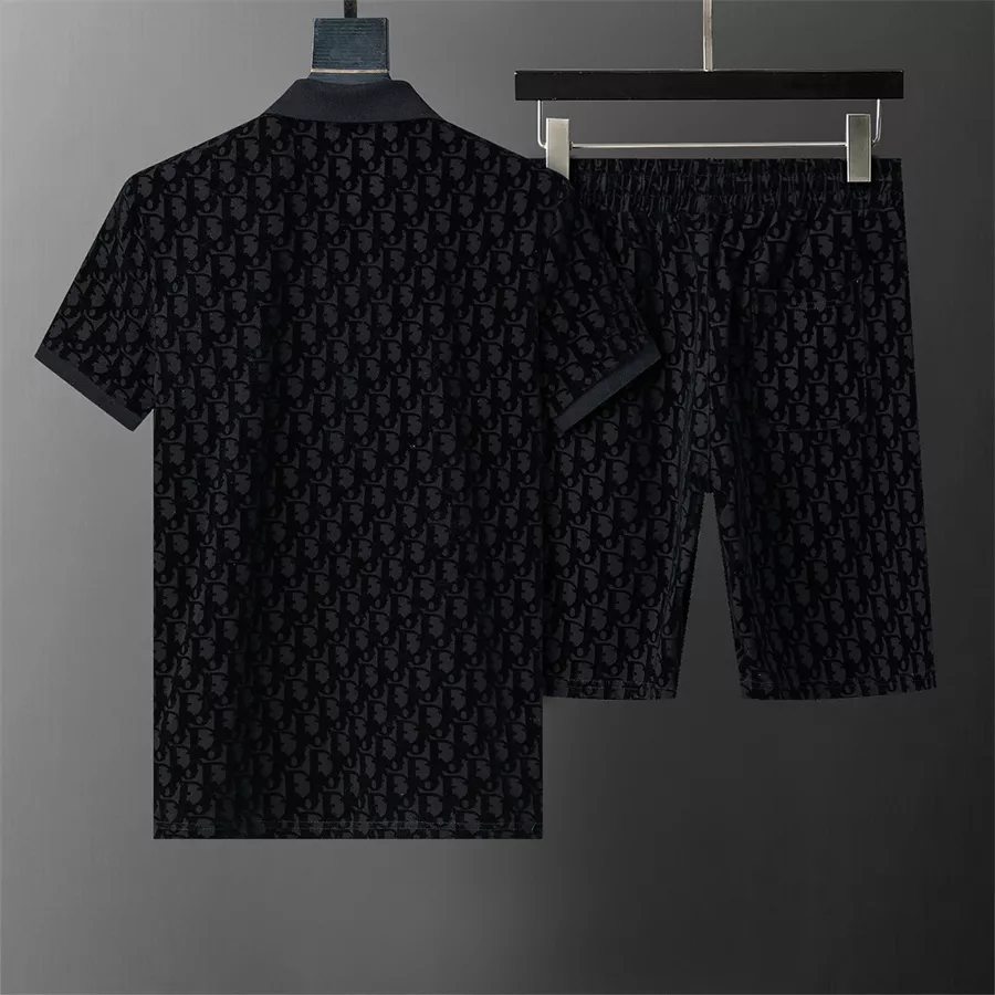Lightweight 6763 Christian Dior Tracksuits Short Sleeved For Men