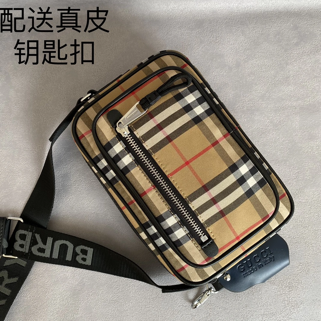 Lightweight 6808 Burberry AAA Man Messenger Bags