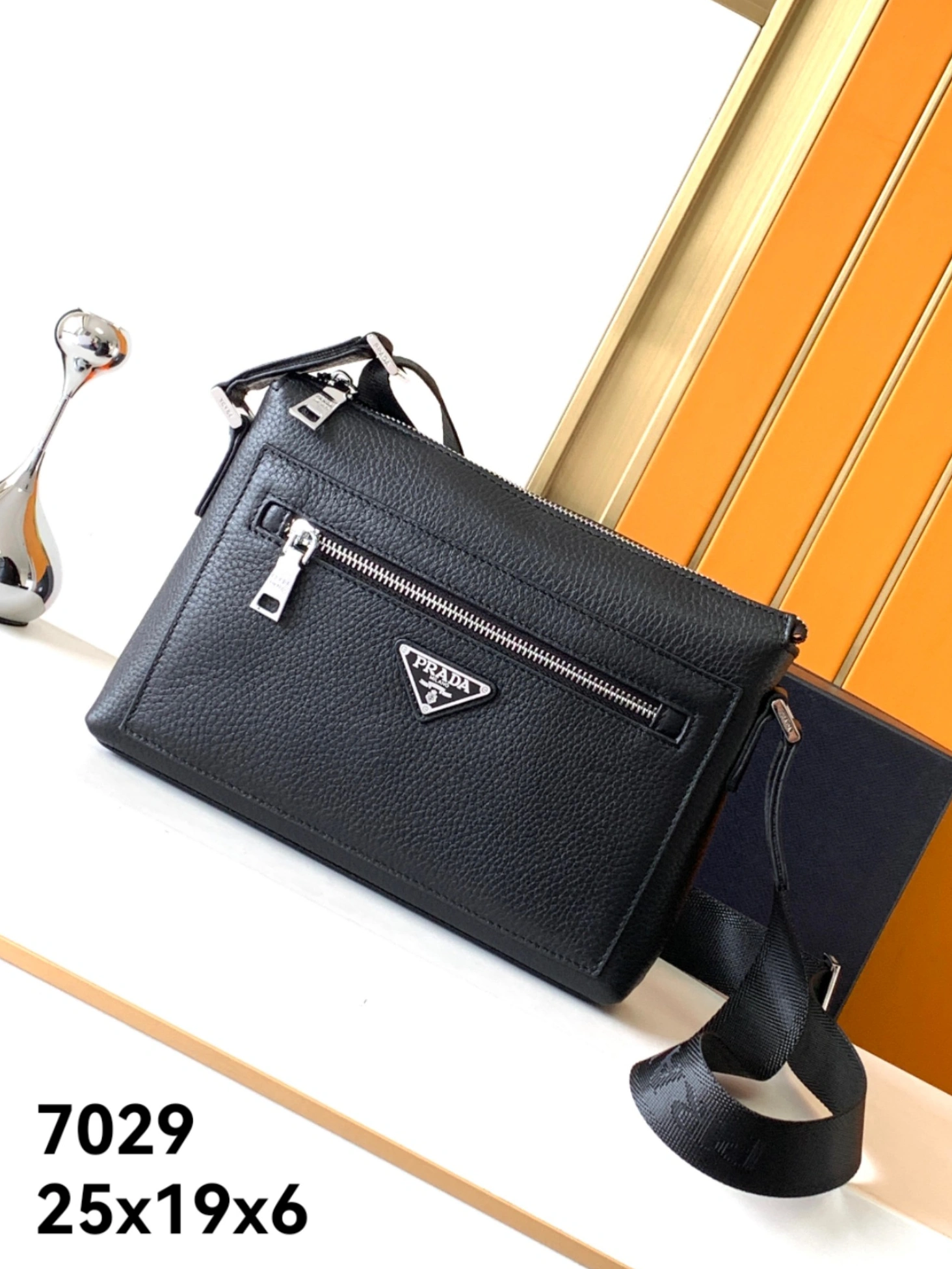 Lightweight 683 Prada AAA Man Messenger Bags