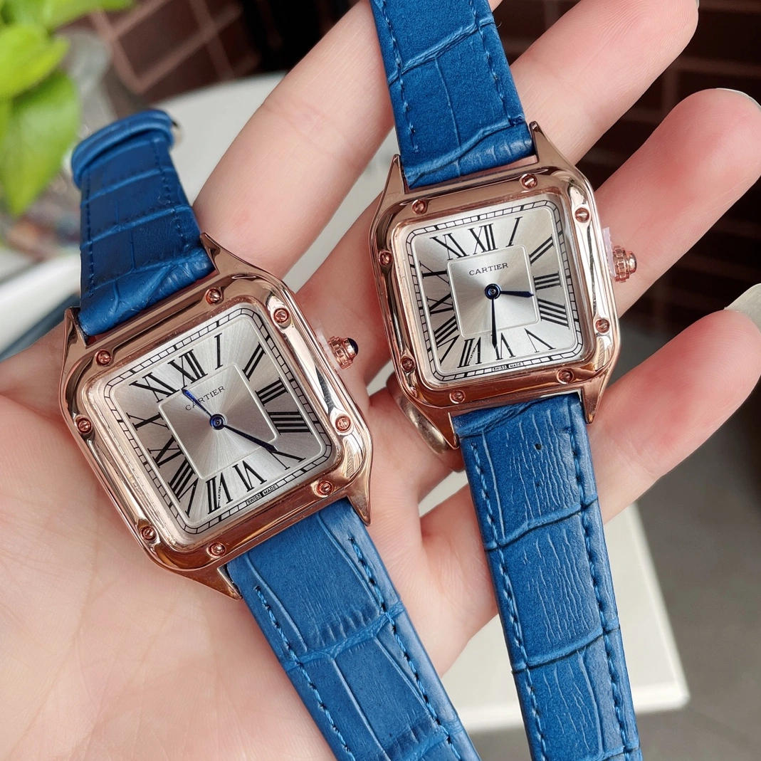 Lightweight 6913 Cartier Watches In Rose Gold For Unisex