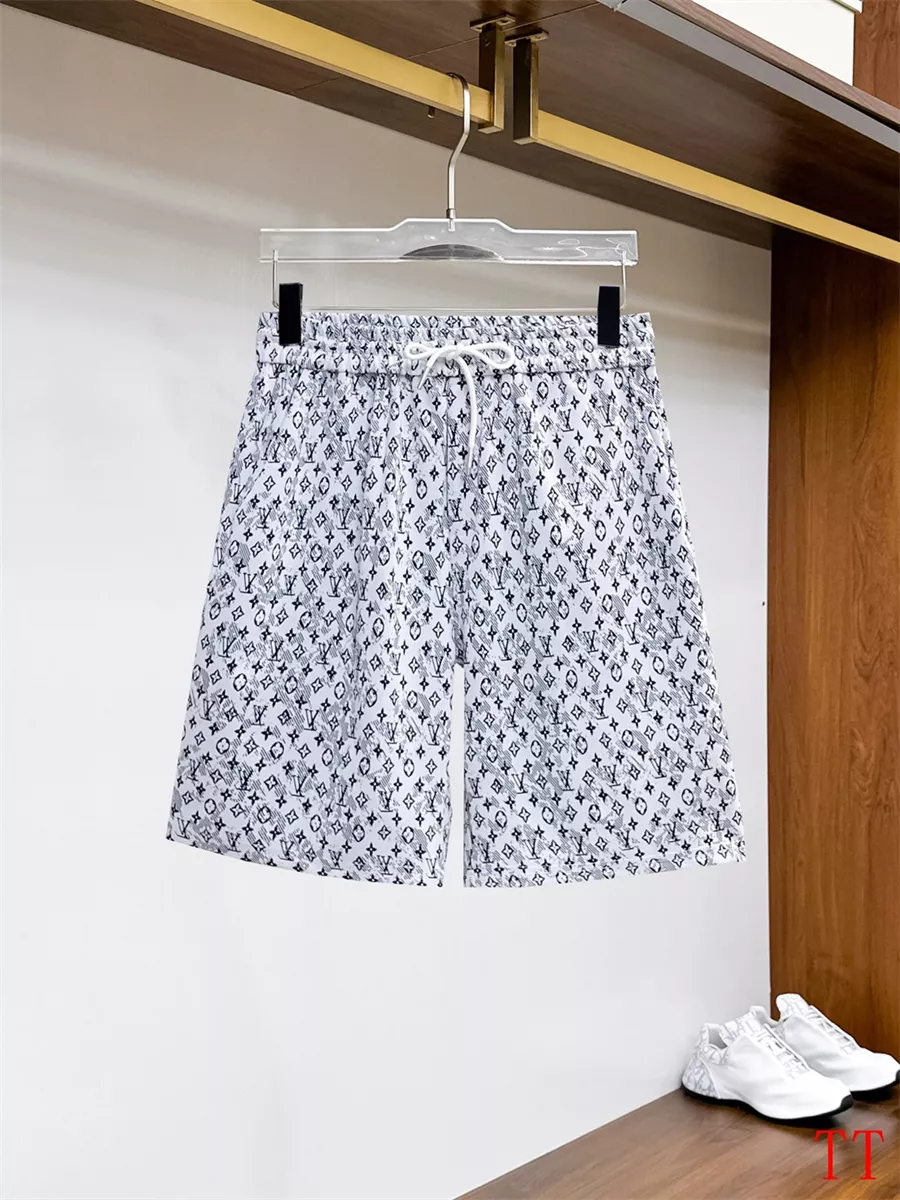 Lightweight 6961 Louis Vuitton LV Tracksuits Short Sleeved For Men