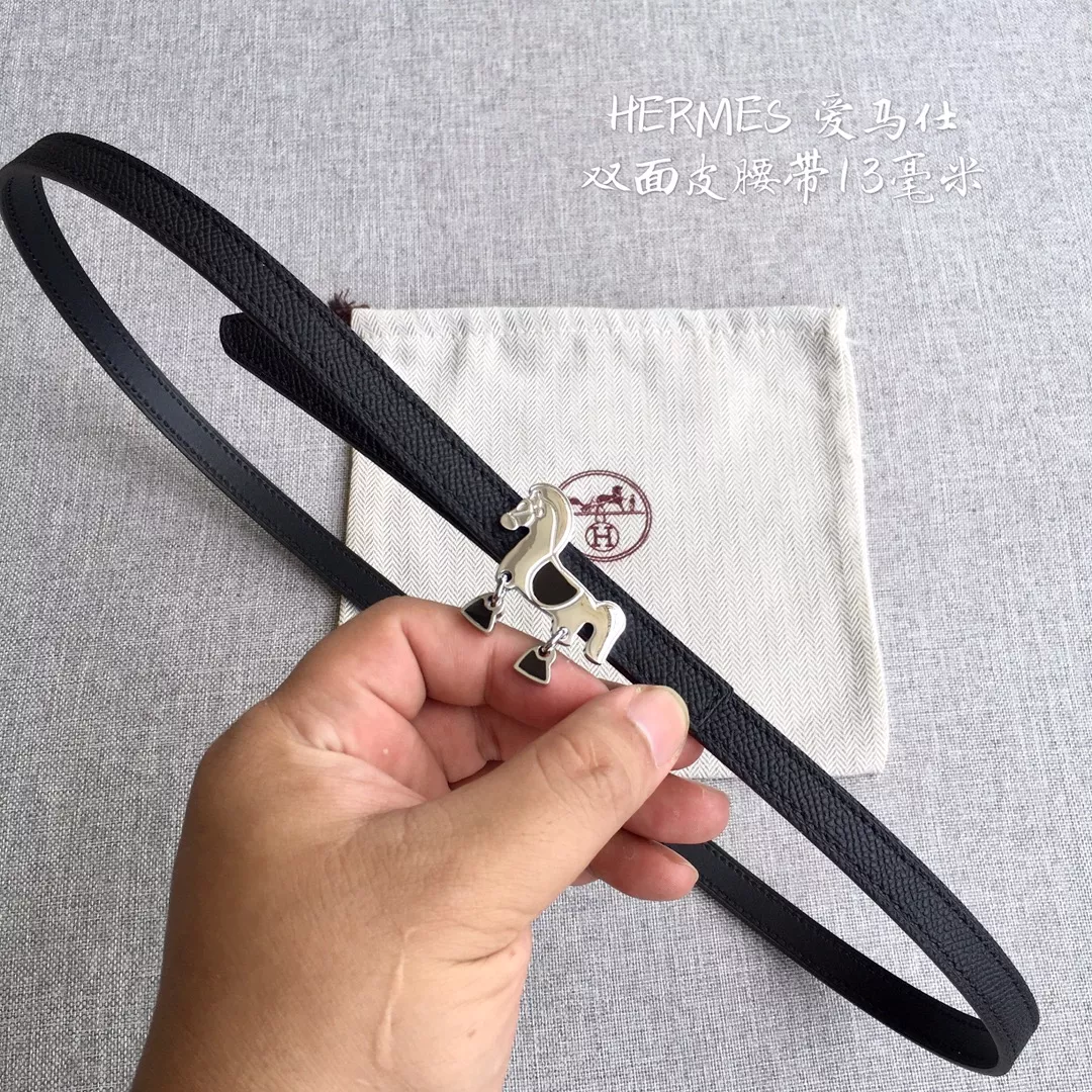 Lightweight 6987 Hermes AAA Quality Belts In 1.3cm For Women