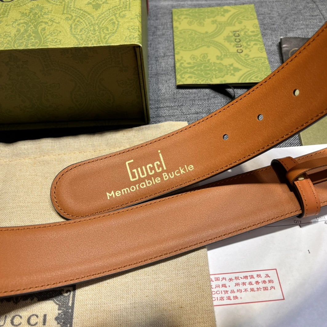 Lightweight 7023 Gucci AAA Quality Belts For Unisex