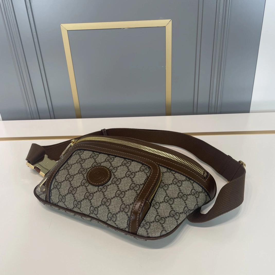 Lightweight 7187 Gucci AAA Quality Belt Bags For Men