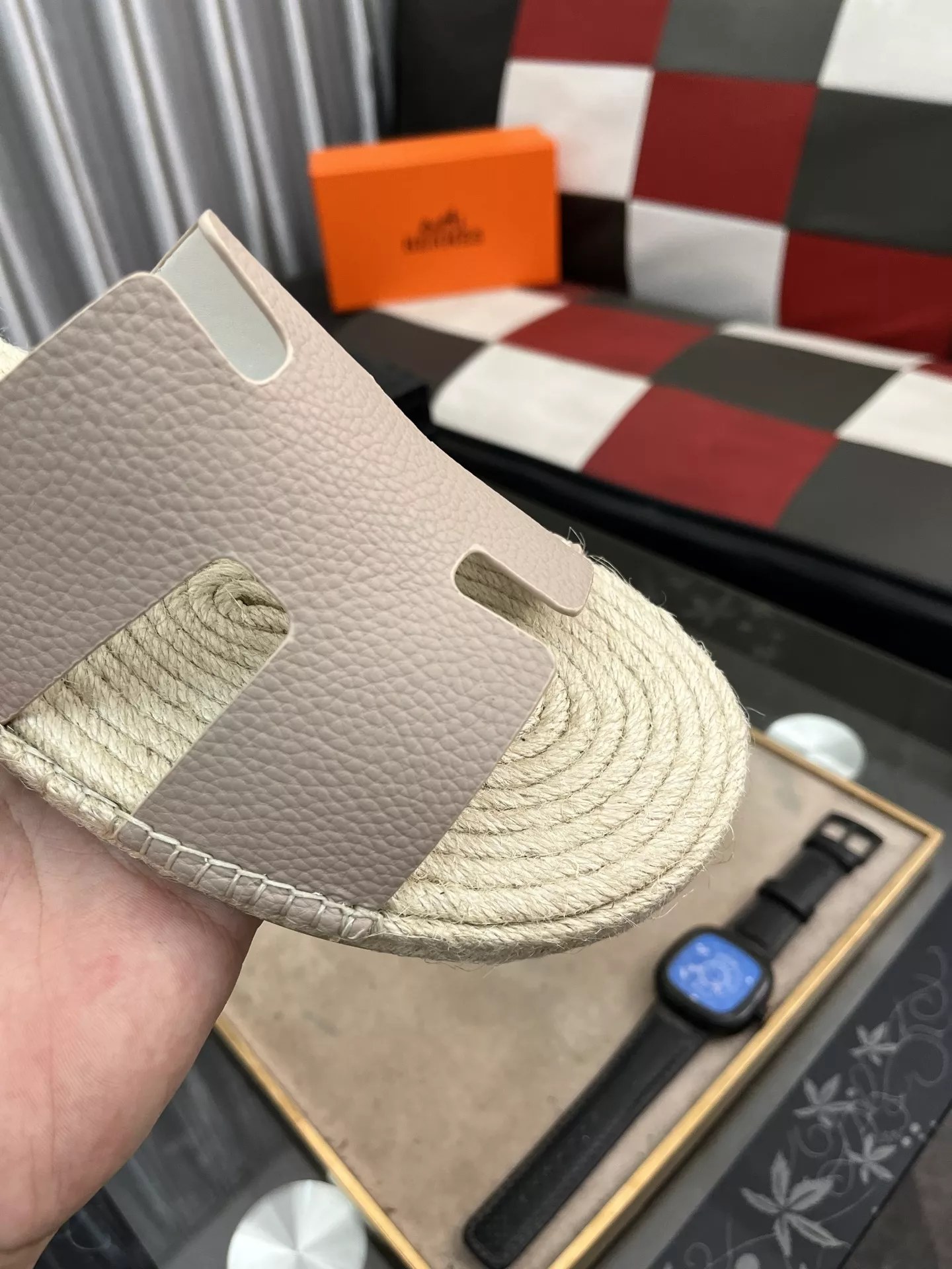 Lightweight 7297 Hermes Slippers For Men