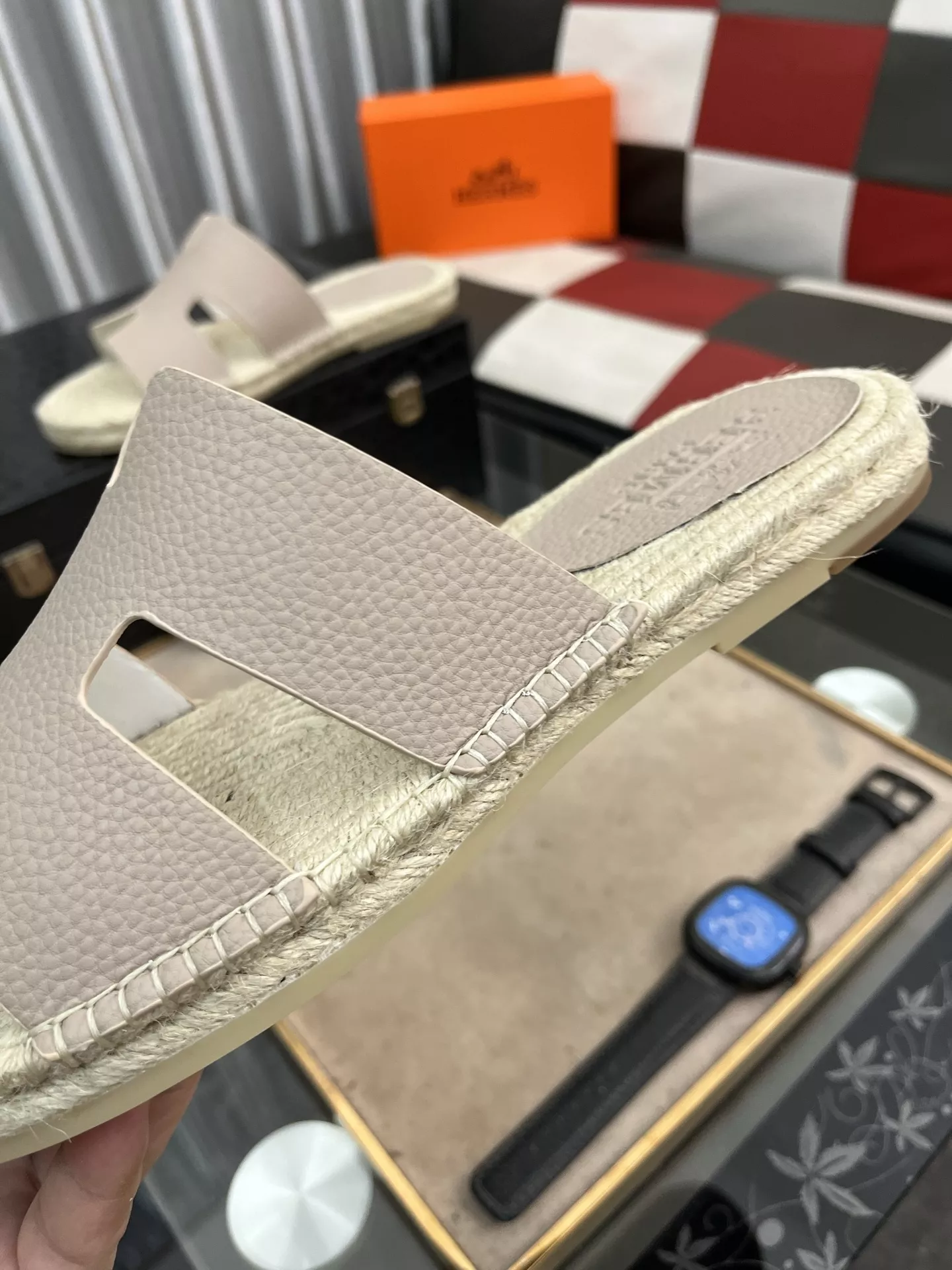 Lightweight 7297 Hermes Slippers For Men