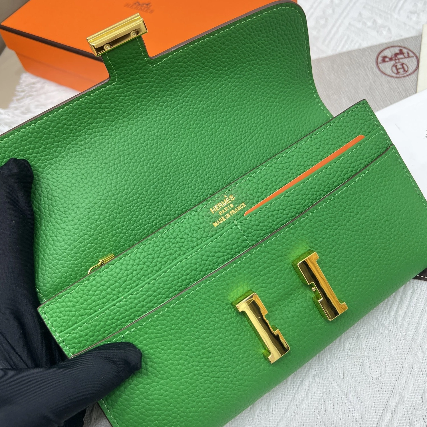 Lightweight 7440 Hermes AAA Quality Wallets