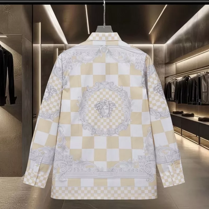 Lightweight 7462 Versace Shirts Long Sleeved For Unisex