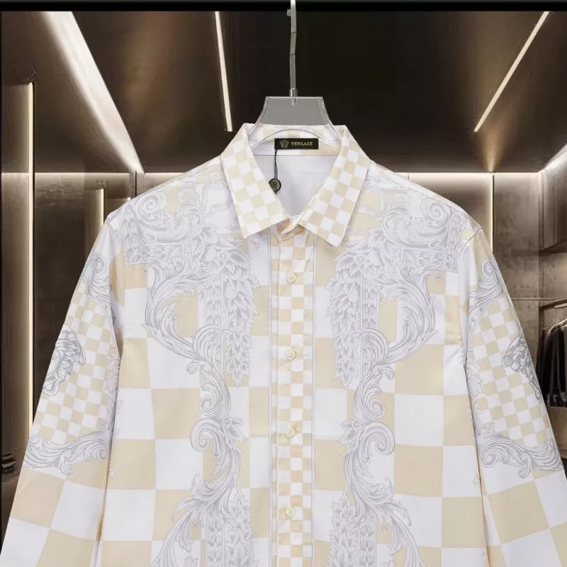 Lightweight 7462 Versace Shirts Long Sleeved For Unisex