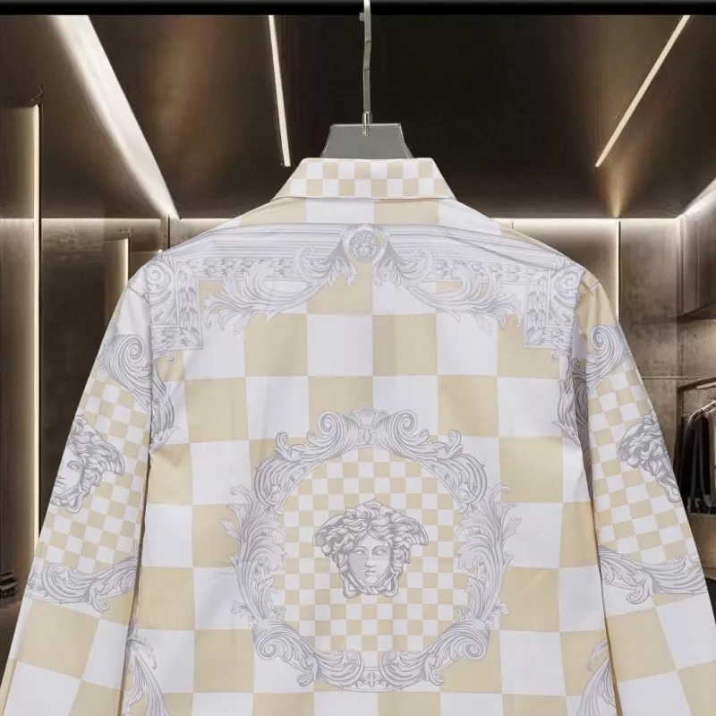 Lightweight 7462 Versace Shirts Long Sleeved For Unisex
