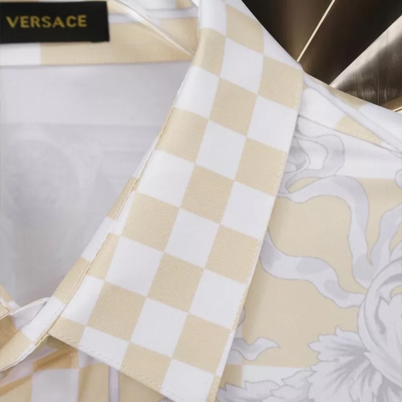 Lightweight 7462 Versace Shirts Long Sleeved For Unisex
