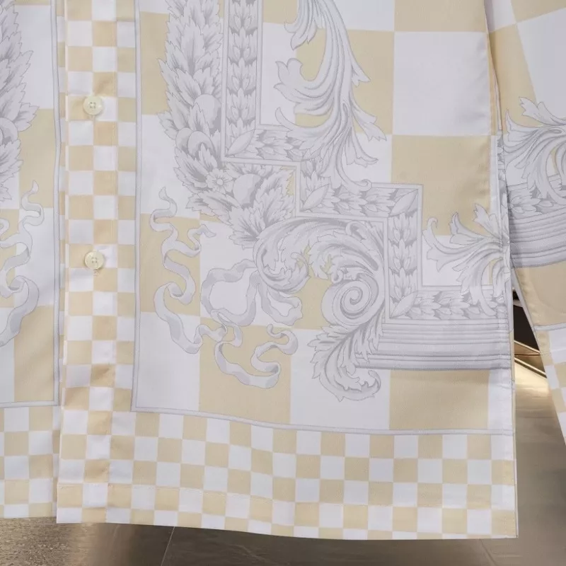 Lightweight 7462 Versace Shirts Long Sleeved For Unisex