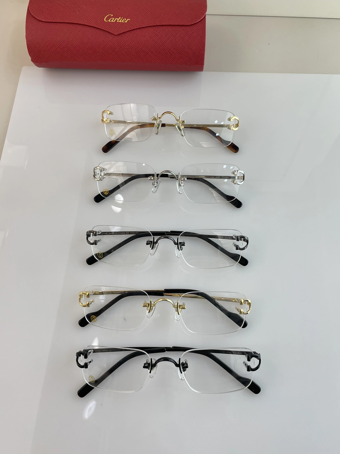 Lightweight 7476 Cartier Goggles
