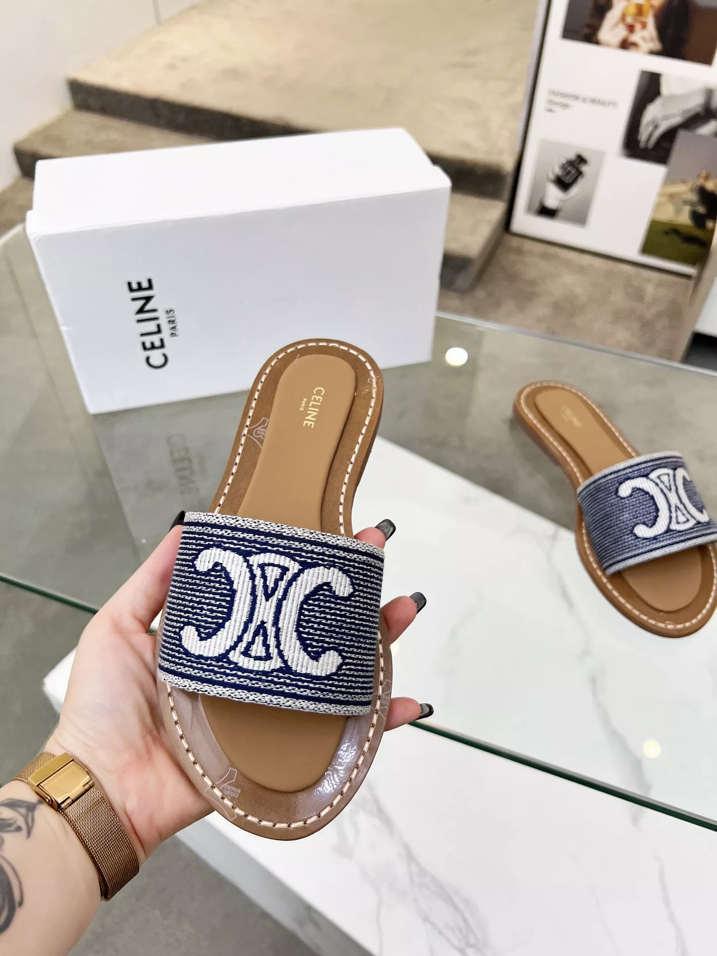 Lightweight 7682 Celine Slippers For Women