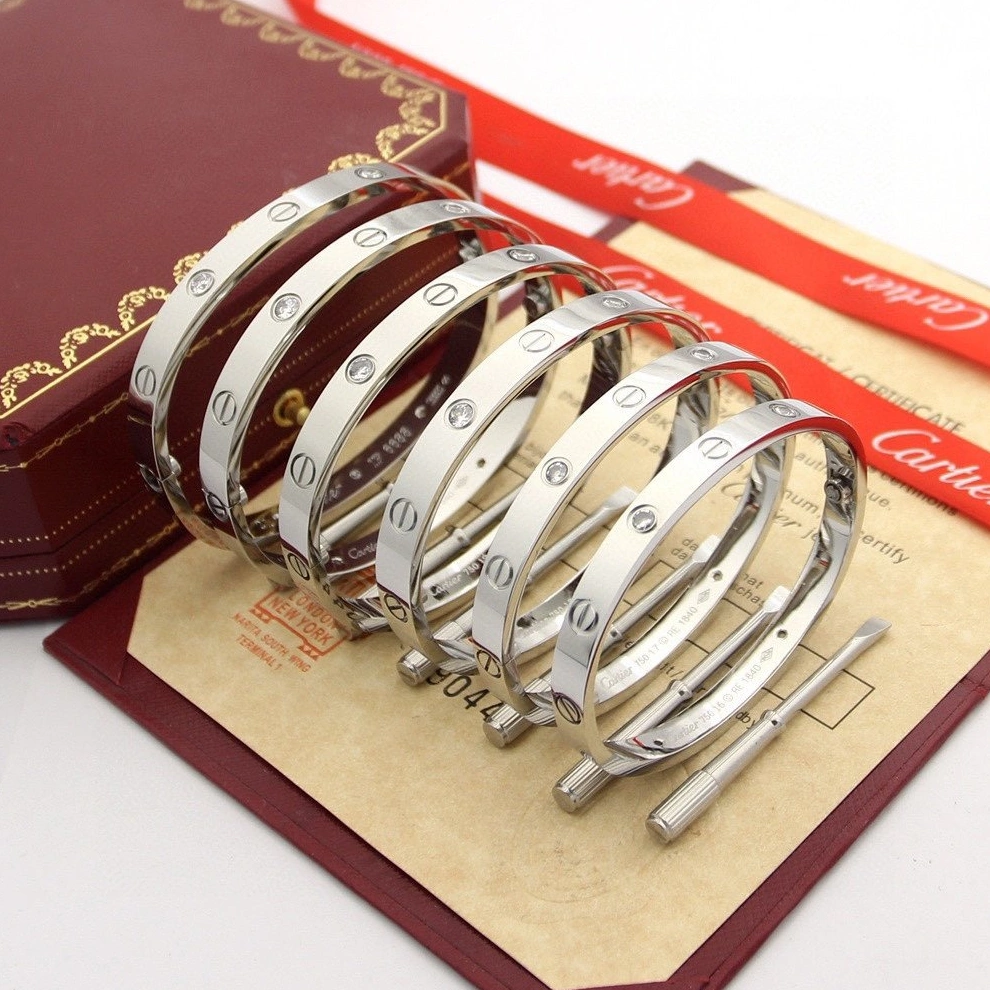 Lightweight 7801 Cartier Bracelets For Couples For Unisex