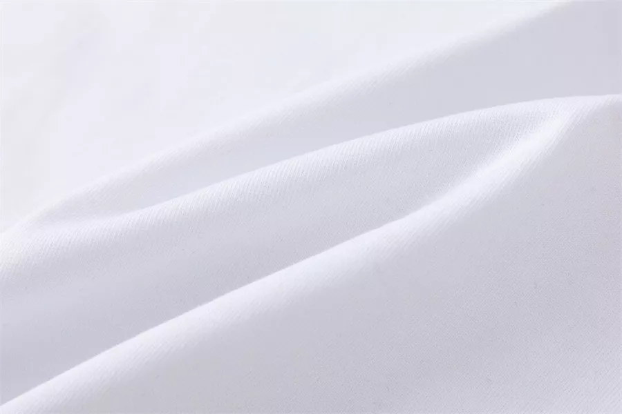 Lightweight 7913 Off-White T-Shirts Short Sleeved For Unisex