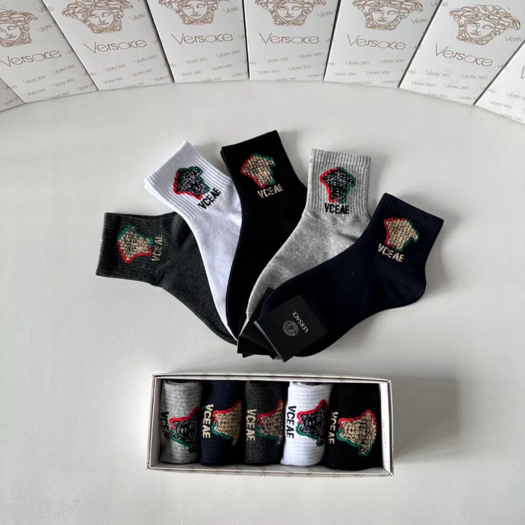 Lightweight 8086 Versace Socks