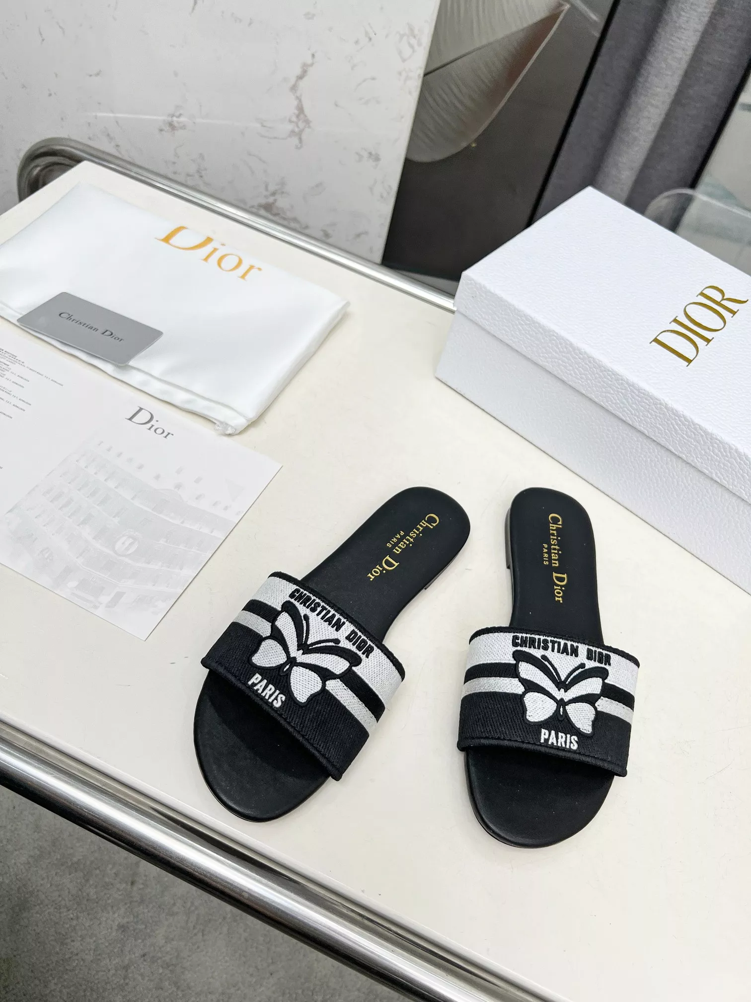 Lightweight 8102 Christian Dior Slippers For Women