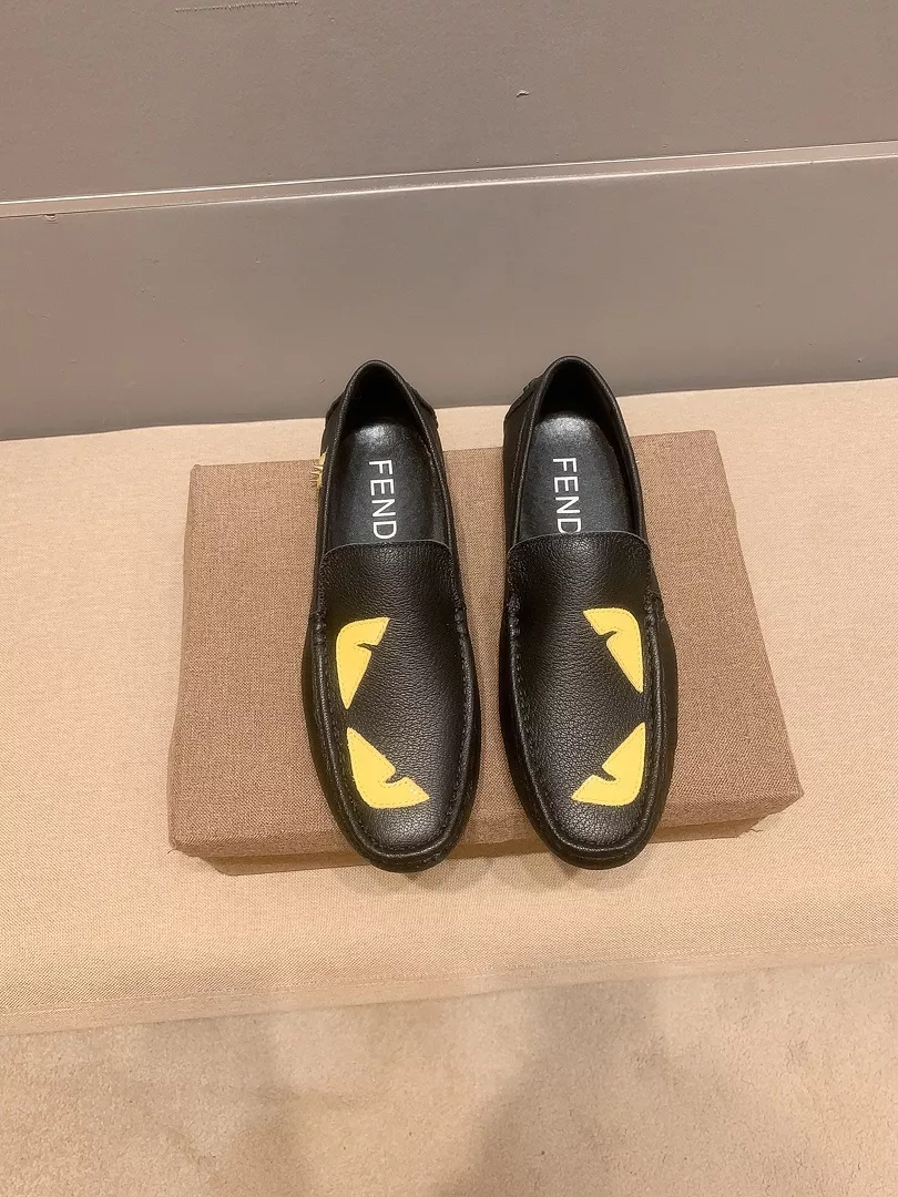 Lightweight 8114 Fendi Leather Shoes For Men