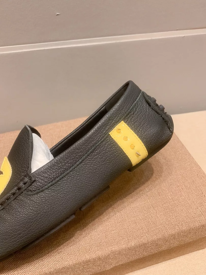 Lightweight 8114 Fendi Leather Shoes For Men