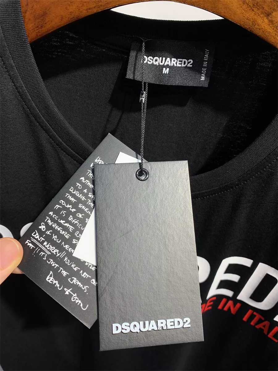 Lightweight 8127 Dsquared T-Shirts Short Sleeved For Men