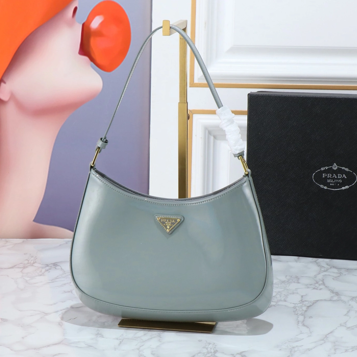 Lightweight 8468 Prada AAA Quality Shoulder Bags For Women