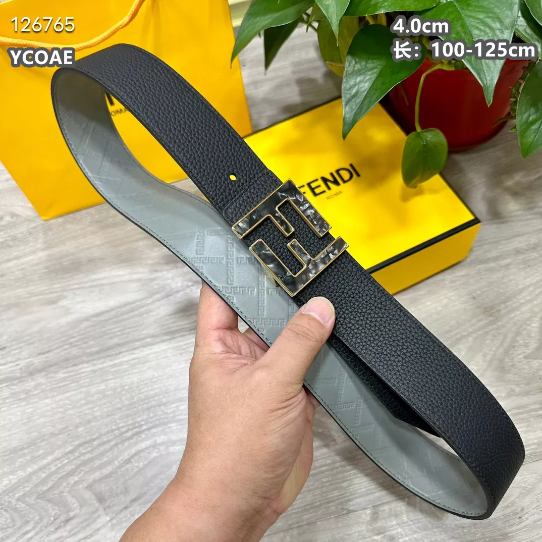 Lightweight 8515 Fendi AAA Quality Belts For Men
