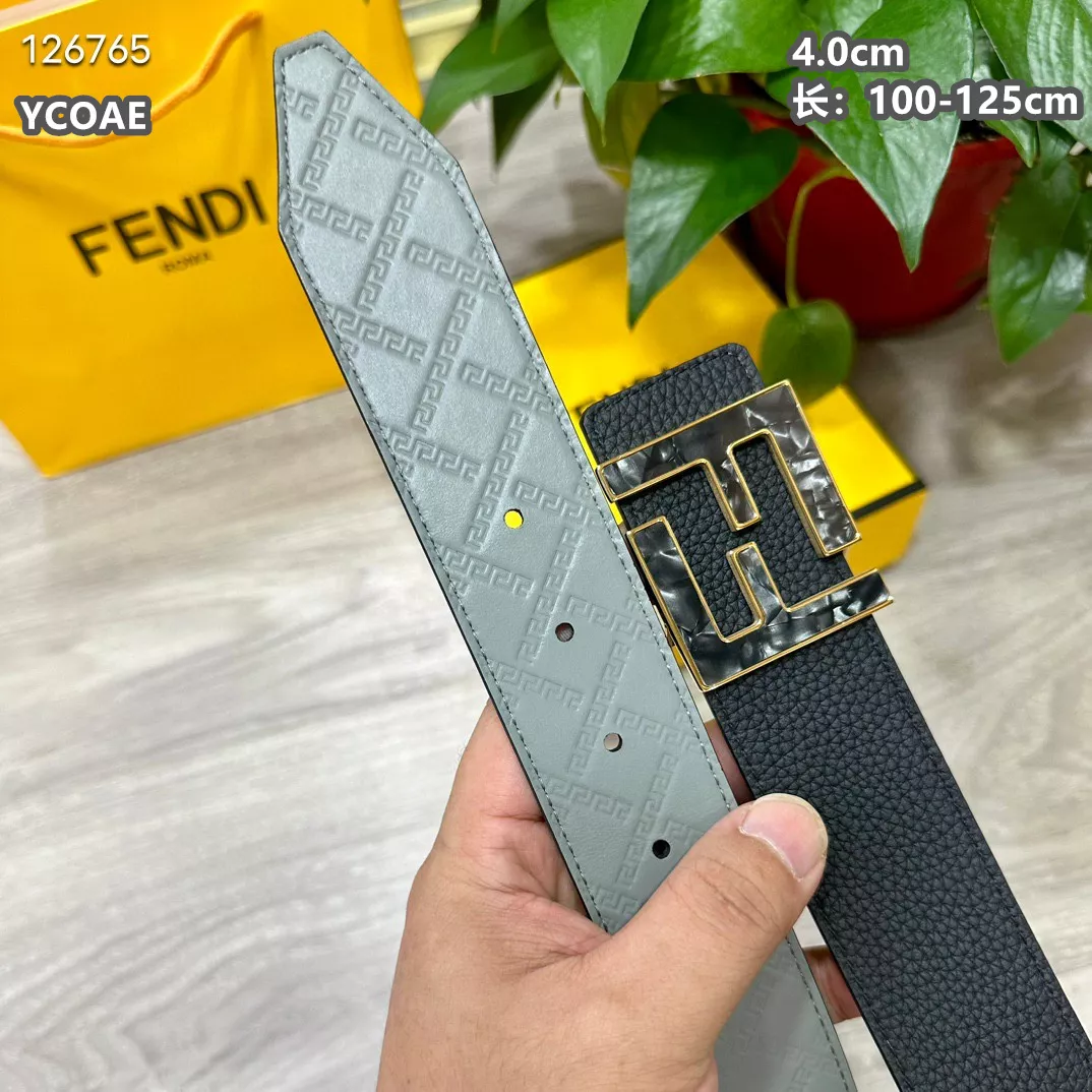 Lightweight 8515 Fendi AAA Quality Belts For Men