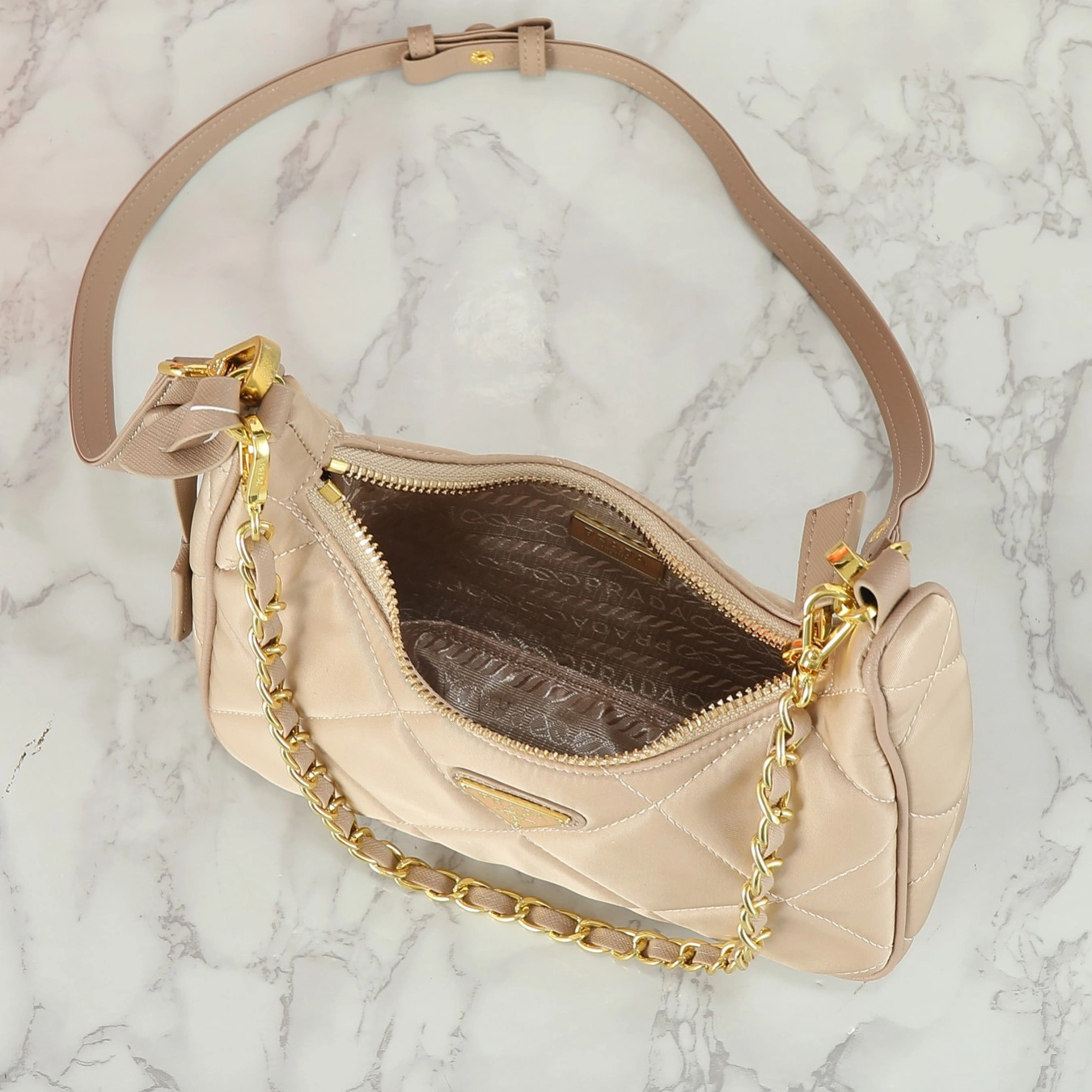 Lightweight 8602 Prada AAA Quality Shoulder Bags For Women