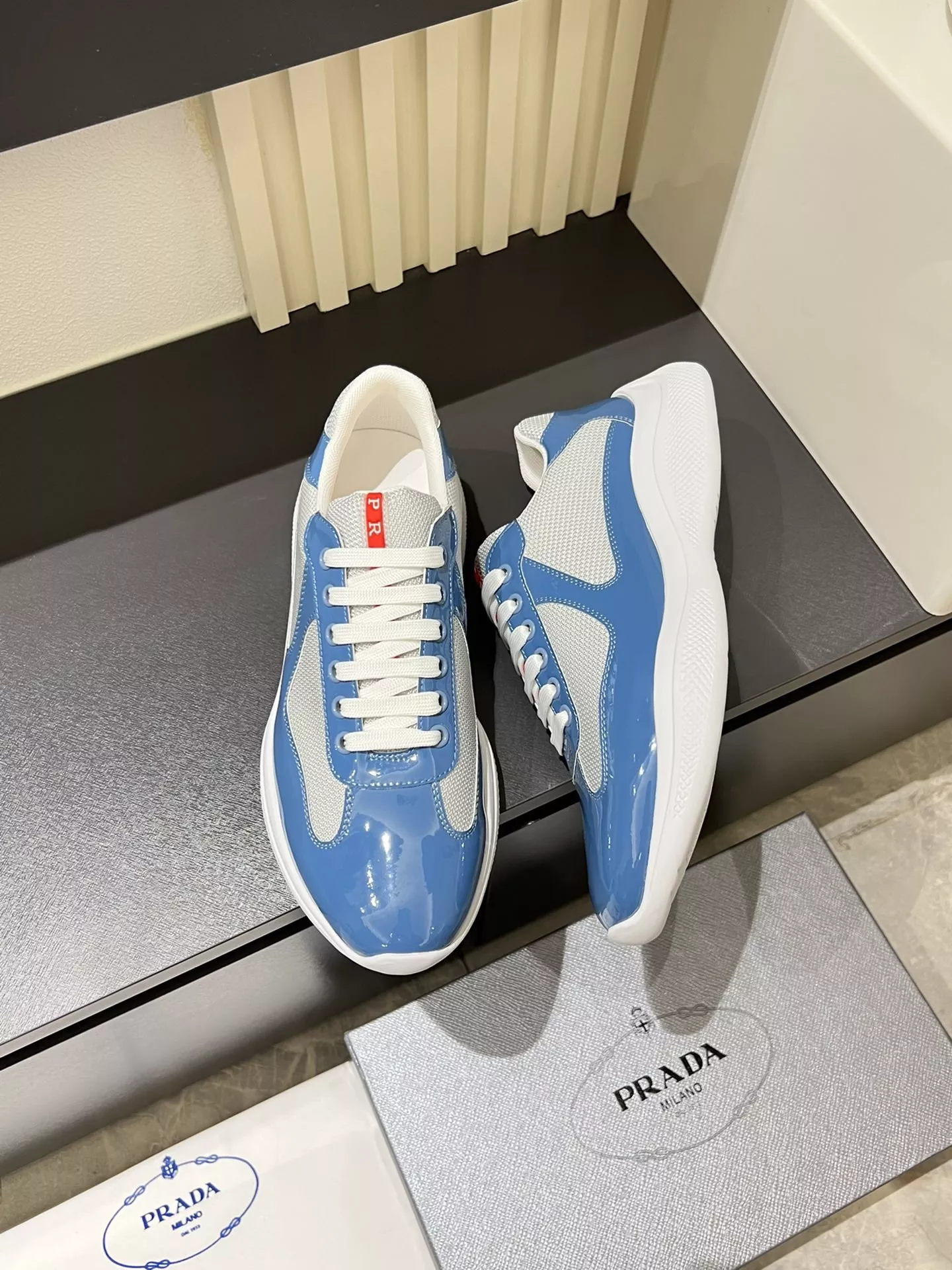 Lightweight 8638 Prada Casual Shoes For Men