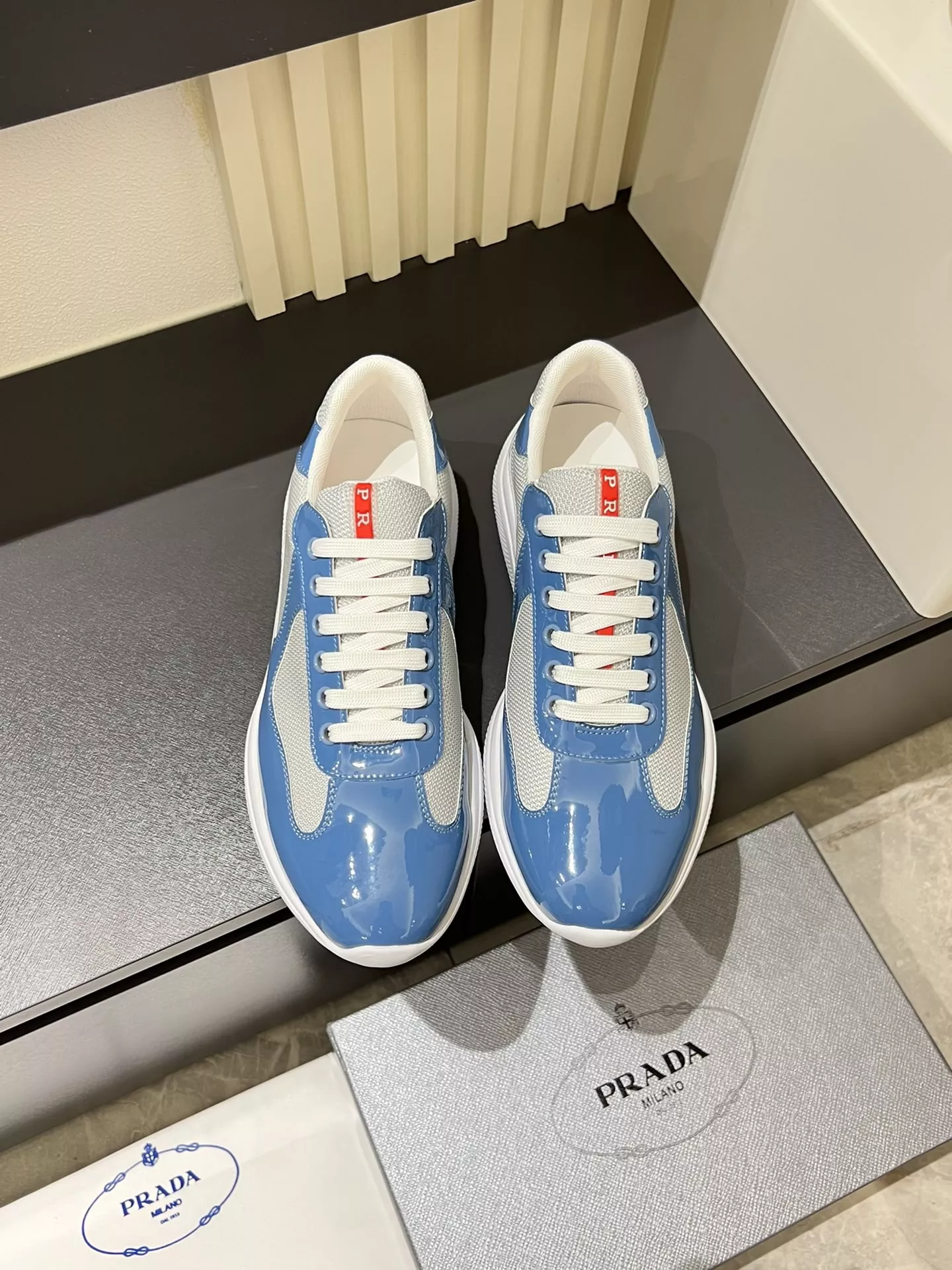 Lightweight 8638 Prada Casual Shoes For Men