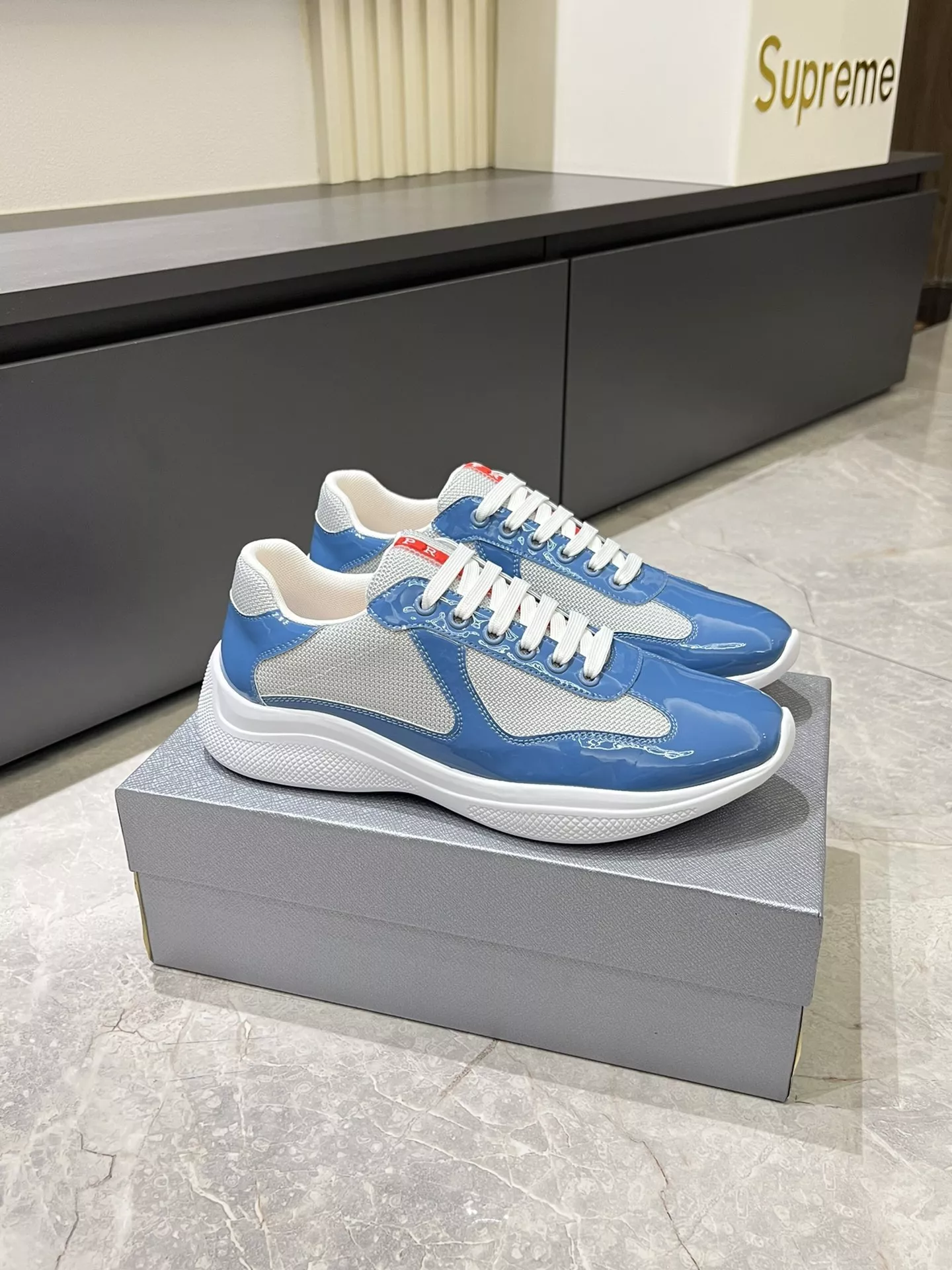 Lightweight 8638 Prada Casual Shoes For Men