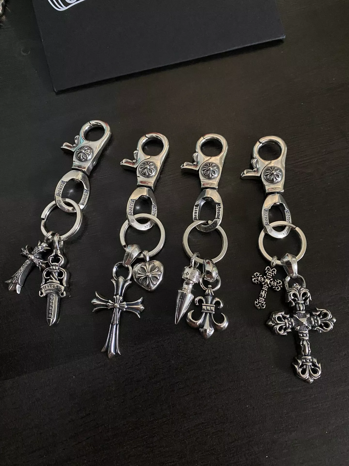 Lightweight 8658 Chrome Hearts Key Holder And Bag Buckle