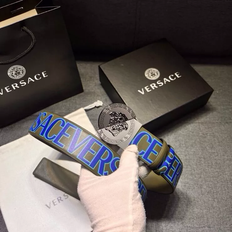 Lightweight 8723 Versace AAA Quality Belts In 4.0cm For Men