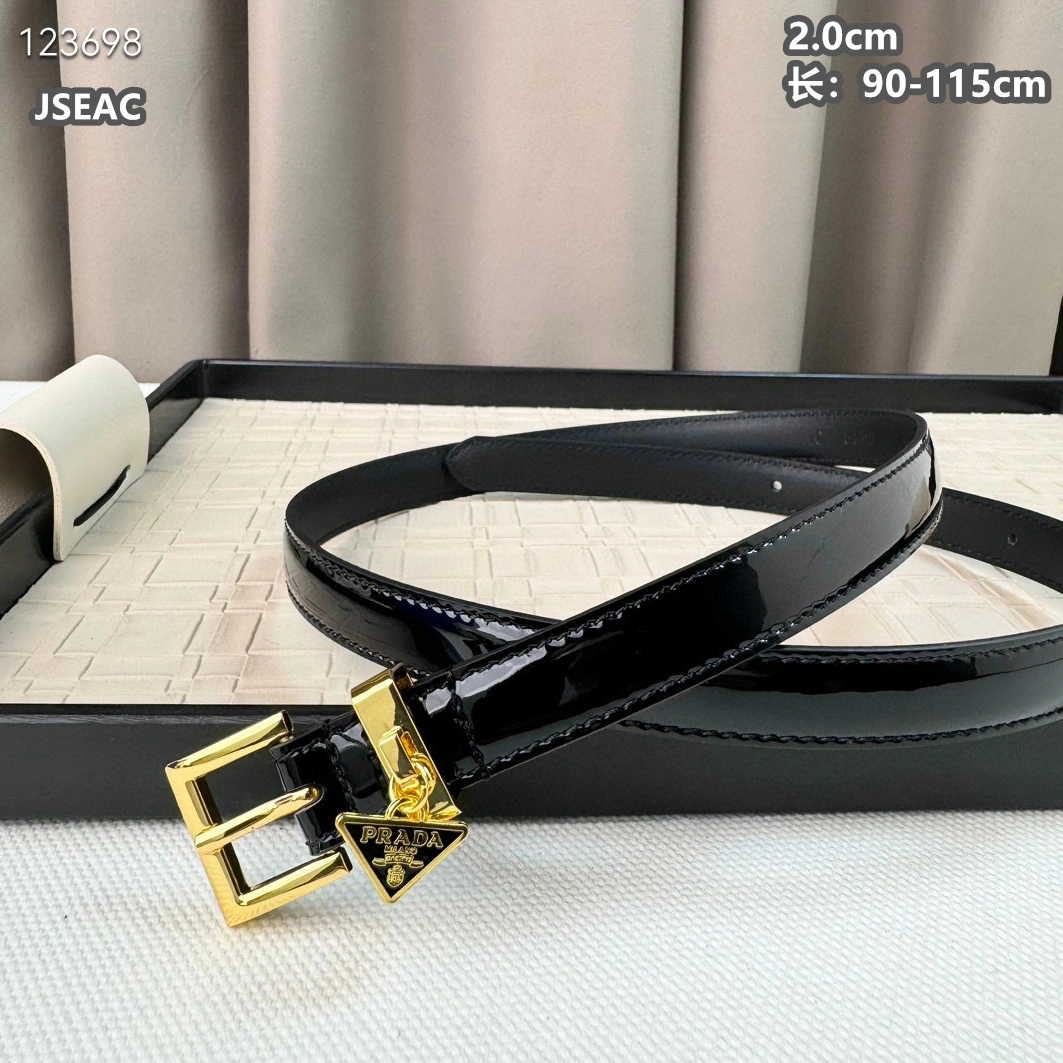 Lightweight 8782 Prada AAA Quality Belts For Women