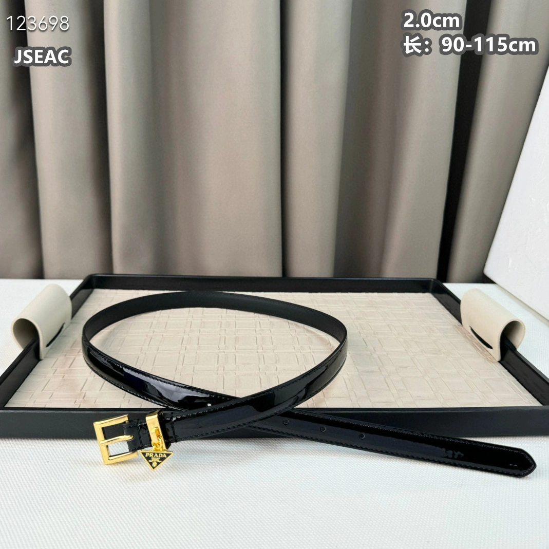 Lightweight 8782 Prada AAA Quality Belts For Women
