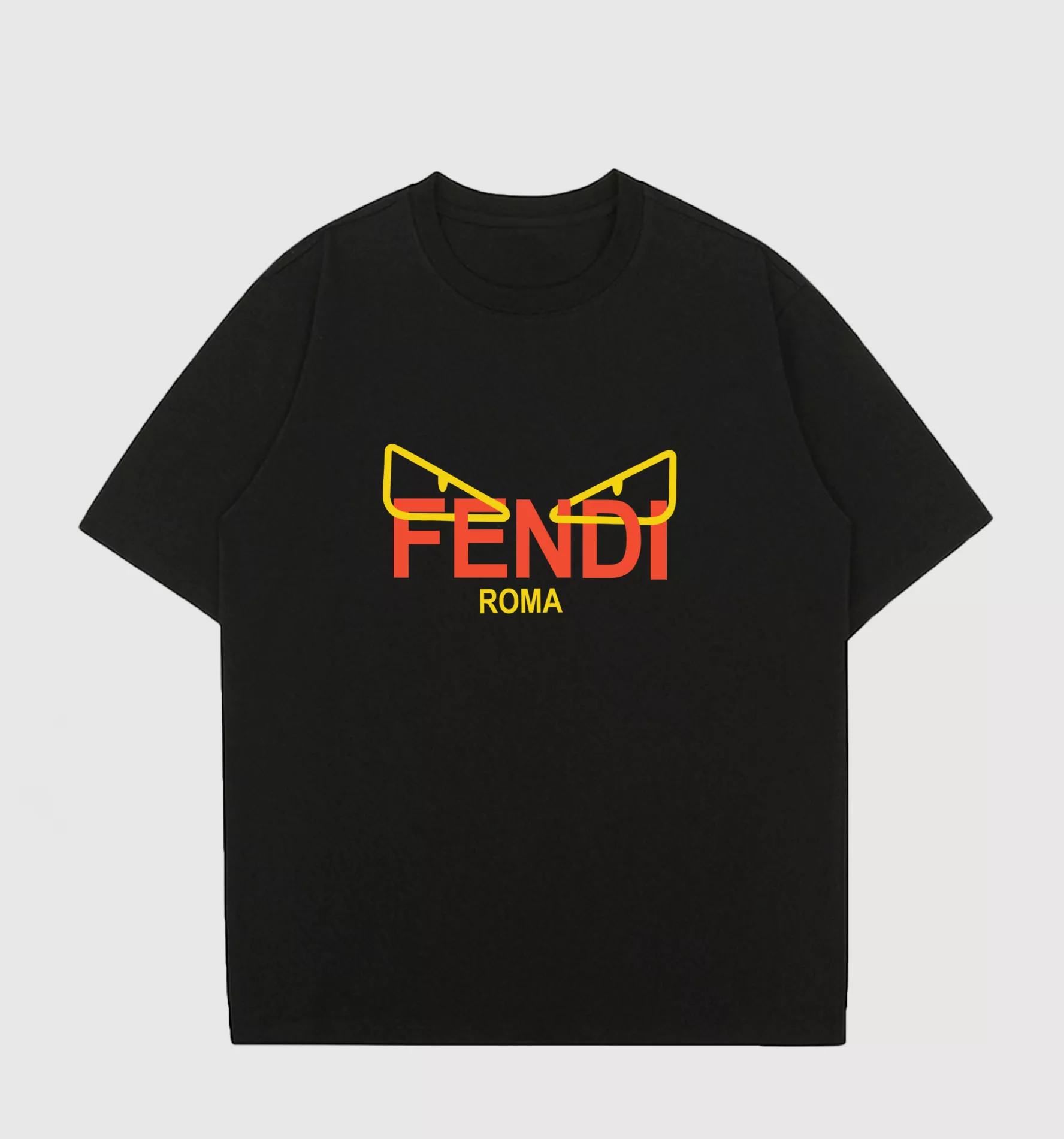 Lightweight 8904 Fendi T-Shirts Short Sleeved For Unisex
